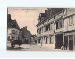 HOUDAN : Rue De Paris, Maison Du XVIe Siècle - Très Bon état - Houdan