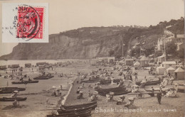 AK  "Shanklin Beach"  SHANKLIN       1920 - Briefe U. Dokumente