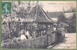 CPA Vue Rare, Top Sélection - ESSONNE - LONGJUMEAU - LE KIOSQUE AU PERE DEROUET - Belle Animation - Longjumeau