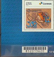 SI 18 Brazil Institutional Stamp Mint Helmet Sword Money Watch 2024 Bar Code - Personnalisés