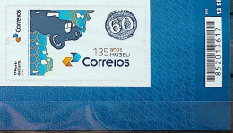 SI 17 Brazil Institutional Stamp Rondon Postal Museum Car Bull's Eye 2024 Bar Code - Personalized Stamps