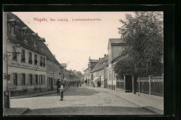 AK Mügeln /Bez. Leipzig, Lommatzscherstrasse Mit Schneiderei Gustav Kühne  - Lommatzsch