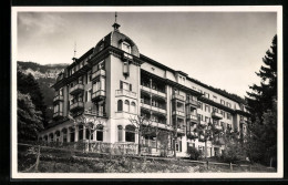 AK Lungern, Vor Dem Haus St. Josef  - Lungern