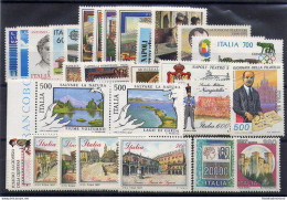 1987 Italia - Repubblica, Annata Completa 32 Valori, Francobolli Nuovi, MNH** - Volledige Jaargang