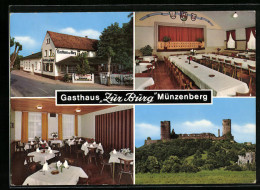 AK Münzenberg /Wetterau, Gasthaus Zur Burg-Der Zarenhof Von Münzenberg  - Wetterau - Kreis