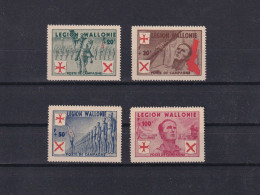 België N°E26/E29 Waals Legioen 1942 MNH ** COB € 240,00 SUPERB - Erinnofilie [E]