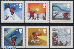 Great Britain 2004 Christmas 6v S-a, Mint NH, Nature - Religion - Deer - Christmas - Ongebruikt