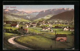 AK Appenzell, Panorama Mit Gebirge Im Hintergrund  - Appenzell