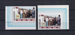 Rwanda N°1300A/1300B 25ste Verjaardag Van De Onafhankelijkheid 1987 MNH ** COB € 320,00 SUPERB - Ongebruikt