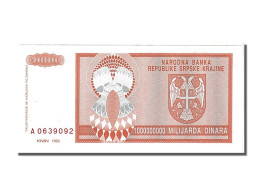 Billet, Croatie, 1 Milliard Dinara, 1993, NEUF - Croatie