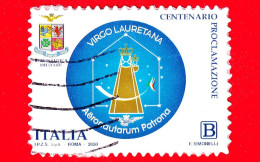 ITALIA - Usato - 2020 - 100 Anni Della Proclamazione Della Madonna Di Loreto A Patrona Degli Aviatori – Logo - B - 2011-20: Oblitérés