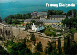 72850936 Koenigstein Saechsische Schweiz Festung Koenigstein Fliegeraufnahme  Ko - Koenigstein (Saechs. Schw.)