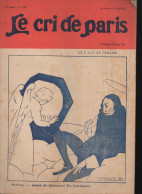 Revue   LE CRI DE PARIS  N° 1373  Juillet  1923      (CAT4090 / 1373) - Humor