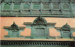 NEPAL - Palace Window - Bhadgaon - Vue Sur Les Fenêtres - Carte Postale - Népal