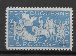 USA 1958.  Fort Duquesne Sc 1123  (**) - Unused Stamps