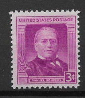 USA 1950.  Gompers Sc 988  (**) - Unused Stamps
