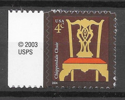 USA 2004.  Chair Sc 3761  (**) - Unused Stamps