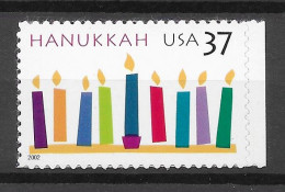 USA 2002.  Hanukkah Sc 3672  (**) - Nuovi