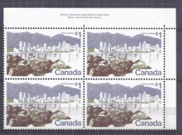 Canada 1972. Ciudades . Sc=599 (**)  Fluorescent Bands - Unused Stamps