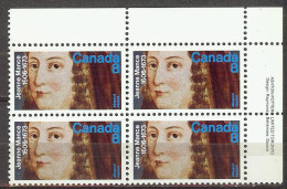 Canada 1973. Jeanne Mance . Sc=615 (**) - Unused Stamps