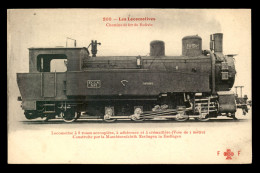 BOLIVIE - CHEMINS DE FER - LOCOMOTIVE  A CREMAILLERE - EDITEUR FLEURY - Bolivie