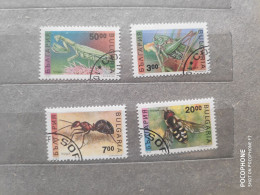 1992	Bulgaria	Insects (F97) - Oblitérés