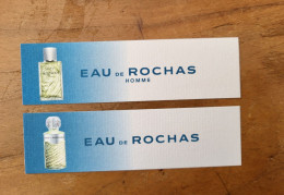 Carte Rochas Eau De Rochas Espagne  (2) - Modernas (desde 1961)