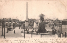 Paris La Place De La Concorde - Plätze