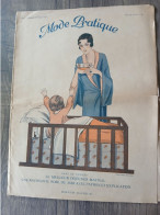 Magazine MODE PRATIQUE N° 7ROBE DU SOIR HACHETTE 15/02/1930 - Acción