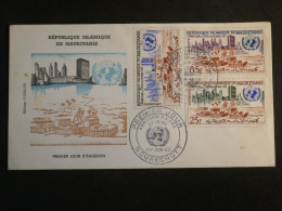 DO12  MAURITANIE    BELLE LETTRE FDC  1962  NOUAKTCHOTT + AFF. INTERESSANT+++ - Storia Postale