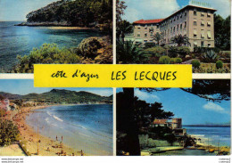 83 LES LECQUES En 4 Vues De 1971 Grand Hôtel Port Plage Calanque - Les Lecques