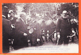 01389 / ♥️ ◉ MONT-DE-MARSAN Visite Raymond POINCARE Arrivant à LA GARE Fêtes Présidentielles 06-10-1913-GAUTREAU 3187 - Mont De Marsan