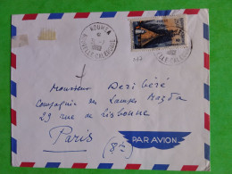 N° 277 SEUL SUR LETTRE PAR AVION DE NOUMEA NOUVELLE CALEDONIE - Collections, Lots & Séries