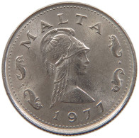 MALTA 2 CENTS 1977 #s105 0113 - Malte