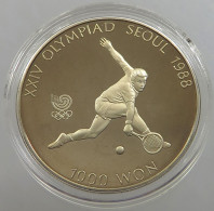 KOREA SOUTH 1000 WON 1987 PROOF #sm14 0161 - Korea, South