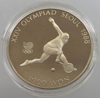 KOREA SOUTH 1000 WON 1987 PROOF #sm14 0225 - Corée Du Sud