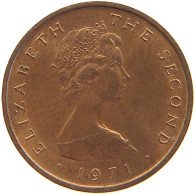 ISLE OF MAN 1/2 NEW PENNY 1971 #s105 0467 - Eiland Man