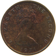 ISLE OF MAN 1/2 NEW PENNY 1971 #s105 0459 - Eiland Man