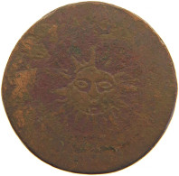 IRAN FALUS 124. SUN Fath Ali Shah, 1797-1834 (AH 1212-1250) #t034 0115 - Irán