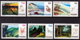 ⁕ Poland / Polska 1976 ⁕ National Parks  Mi.2445-2450 ⁕ 6v MNH - Ungebraucht