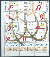 ESPAGNE SPANIEN SPAIN ESPAÑA 1996 SPORTS CENT COI BRONZE OLÍMPICOS MNH ED 3418-26 YT 3002-10 MI 3267-75 SG 3373/81 - Neufs