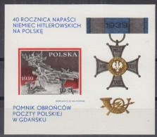 ⁕ Poland / Polska 1979 ⁕ 40th Anniv. Of German Occupation Mi.2646 Block 79 ⁕ 1v MNH - Ungebraucht
