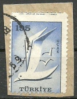 Turkey; 1959 Airmail Stamp 195 K. ERROR "Shifted Perf." - Used Stamps