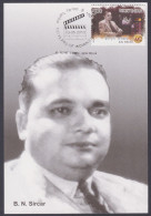 Inde India 2013 Maximum Max Card B.N. Sircar, Bengali Producer, Bollywood Indian Hindi Cinema, Film - Lettres & Documents