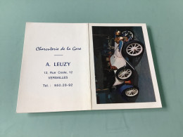 Calendrier 1965. Charcuterie De La Gare - Versailles - Petit Format : 1961-70