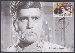 Inde India 2013 Maximum Max Card Pritviraj Kapoor, Indian Actor, Bollywood, Hindi Cinema, Film - Brieven En Documenten