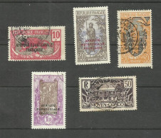 CONGO N°93, 96, 98, 99A, 124 Cote 6.10€ - Usados