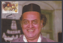 Inde India 2013 Maximum Max Card Utpal Dutt, Director, Actor, Writer, Bollywood, Indian Hindi Cinema, Film - Brieven En Documenten