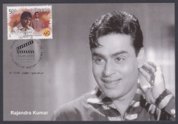 Inde India 2013 Maximum Max Card Rajendra Kumar, Actor, Bollywood, Indian Hindi Cinema, Film - Brieven En Documenten