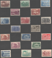 GREECE 1942 Landscapes - Unused Stamps